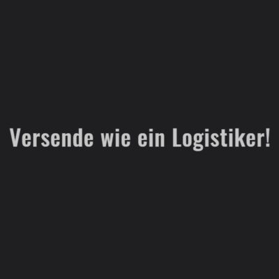 Versende wie ein Logistiker